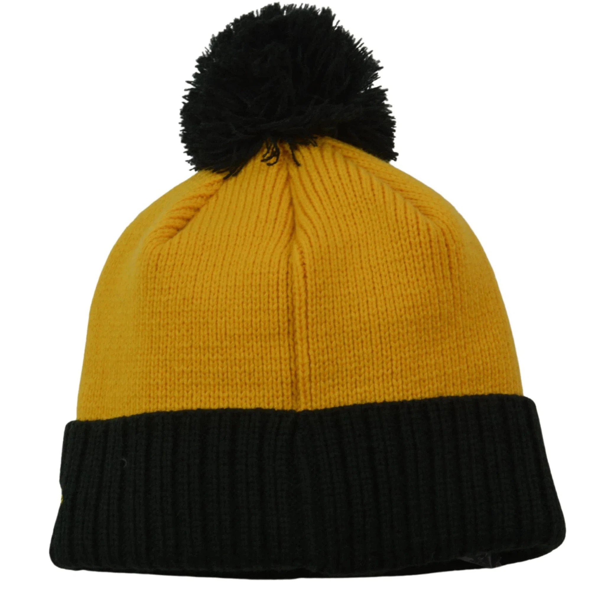 Iowa Hawkeyes NCAA Color Chill Pom Pom Winter Knit Hat beanie by New Era