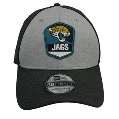 Jacksonville Jaguars New Era 39THIRTY NFL Gray Onfield Football Flex Fit Cap