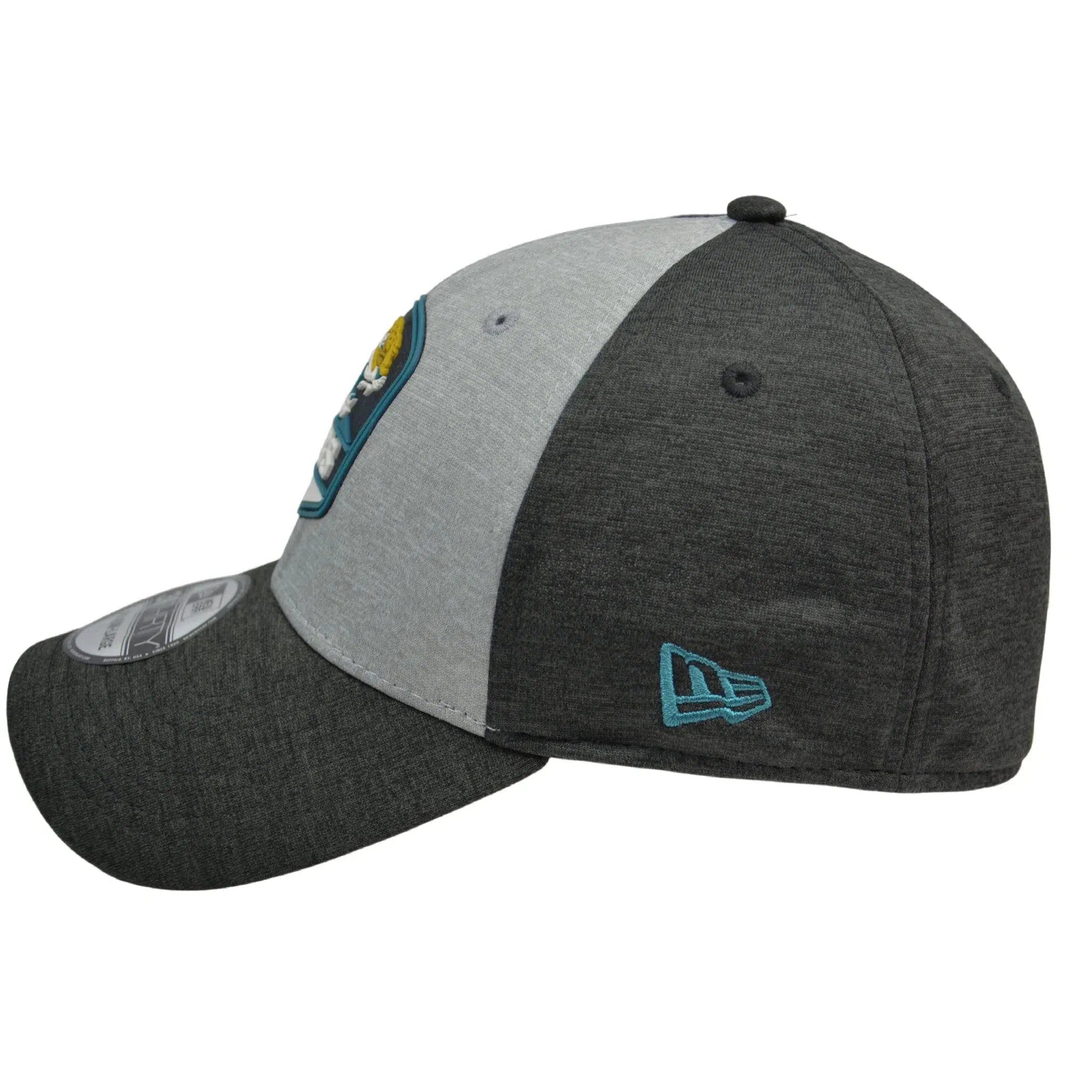 Jacksonville Jaguars New Era 39THIRTY NFL Gray Onfield Football Flex Fit Cap