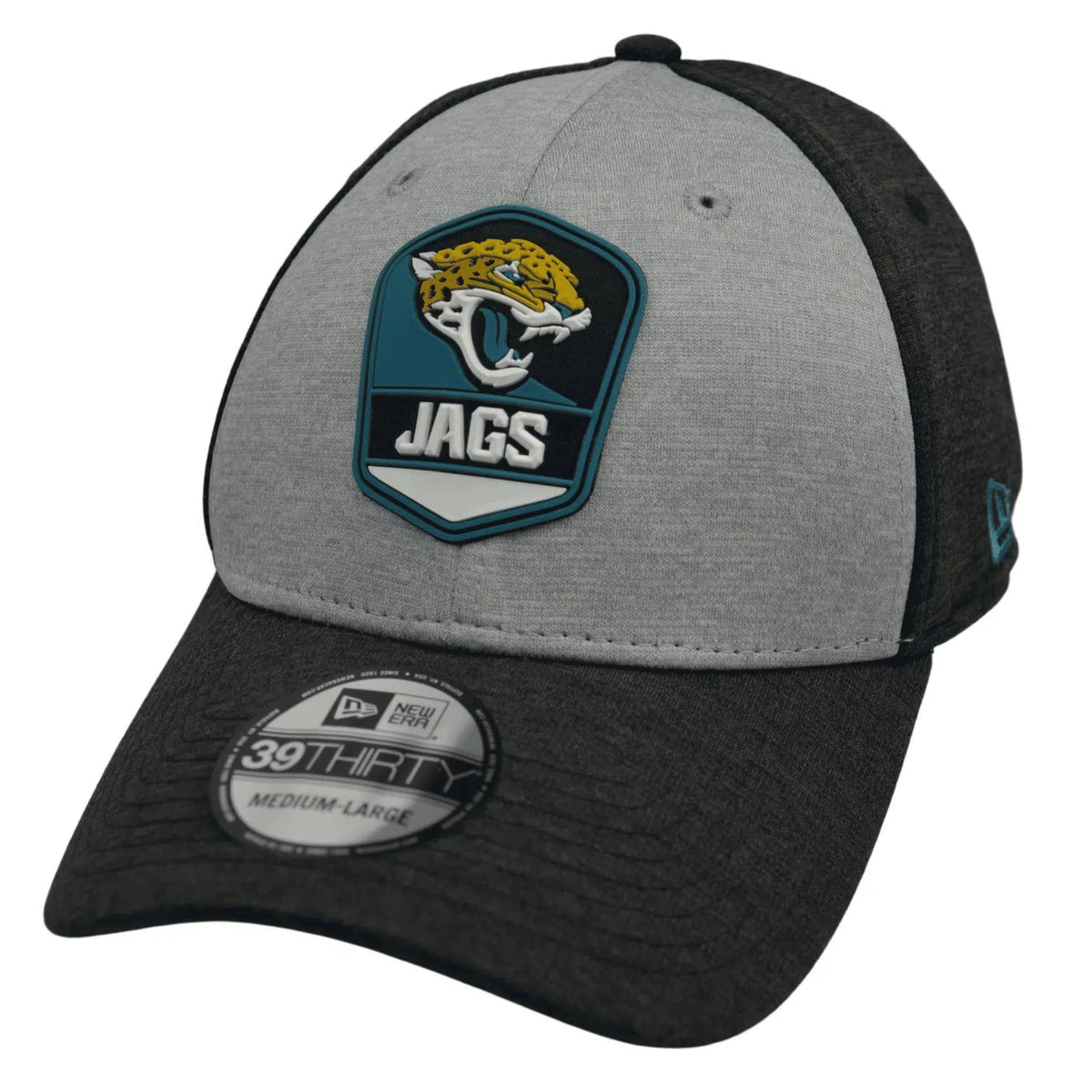 Jacksonville Jaguars New Era 39THIRTY NFL Gray Onfield Football Flex Fit Cap