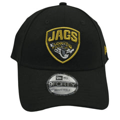 Jacksonville Jaguars New Era 9FORTY The League NFL Team Logo Adjustable Black Hat