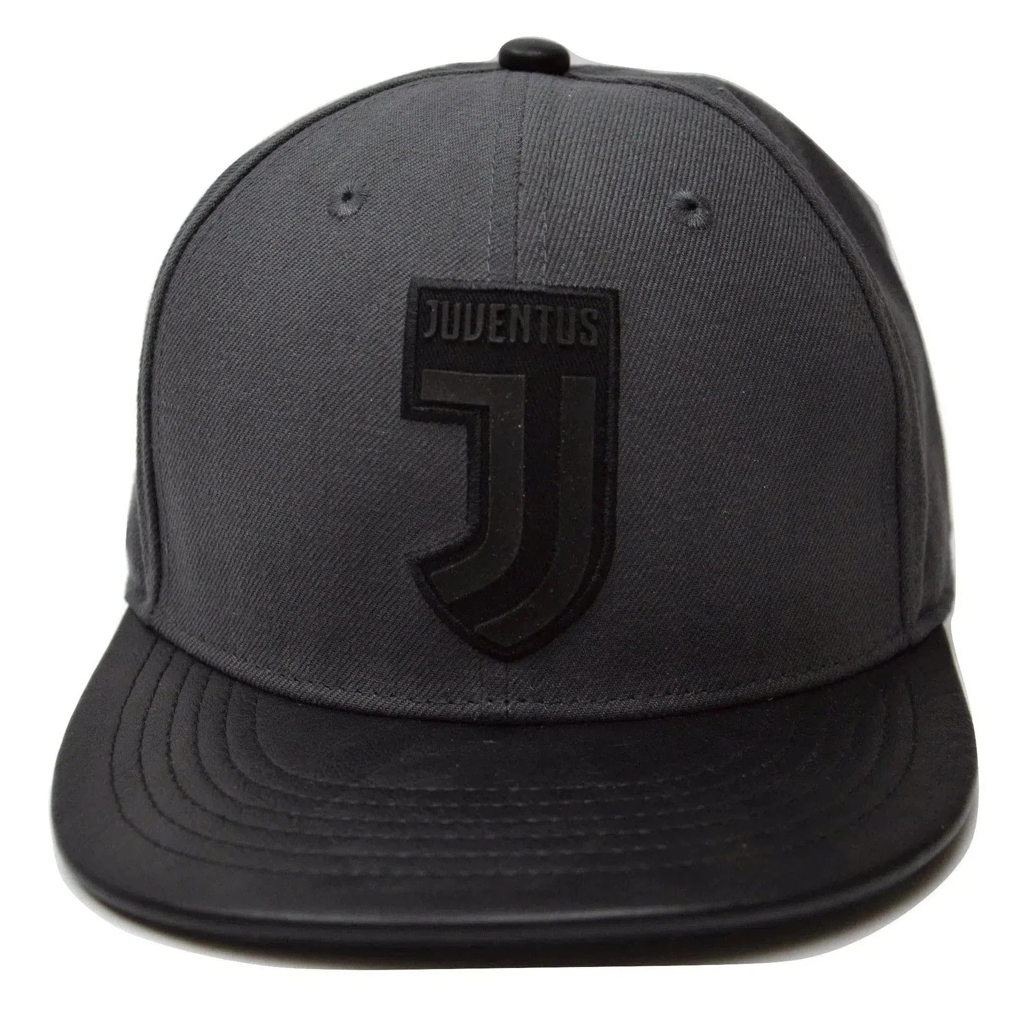 Juventus Fi Football Club Italian Soccer Team Charcoal & Gray Snapback Hat