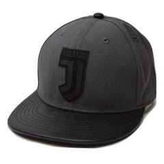 Juventus Fi Football Club Italian Soccer Team Charcoal & Gray Snapback Hat