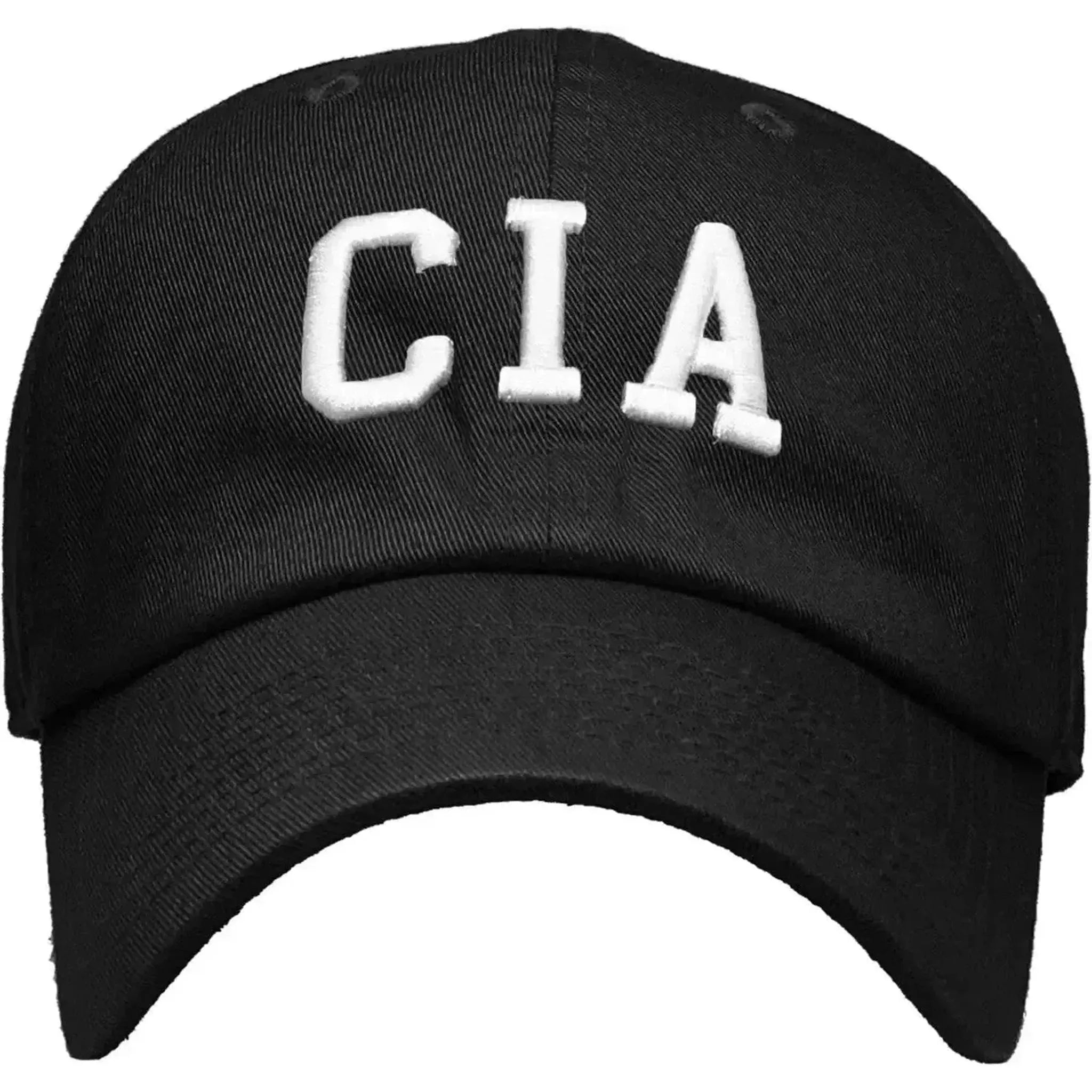 KB Ethos Black CIA Tactical Dad Hat – 1st Responder Adjustable Cap