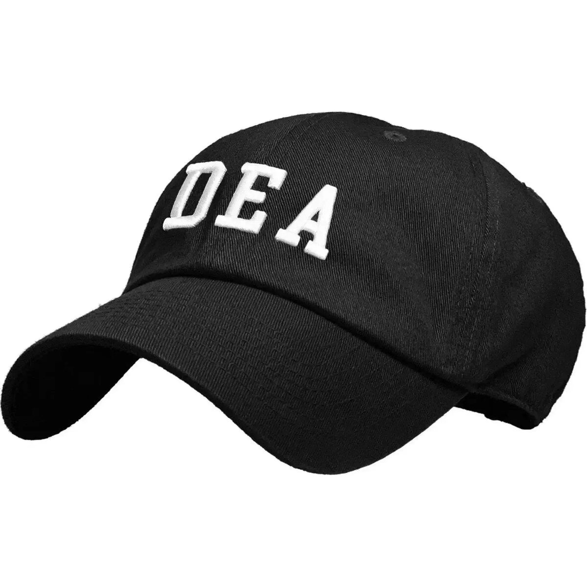 KB Ethos Black DEA Tactical Dad Hat – 1st Responder Adjustable Cap