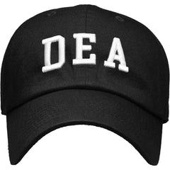 KB Ethos Black DEA Tactical Dad Hat – 1st Responder Adjustable Cap
