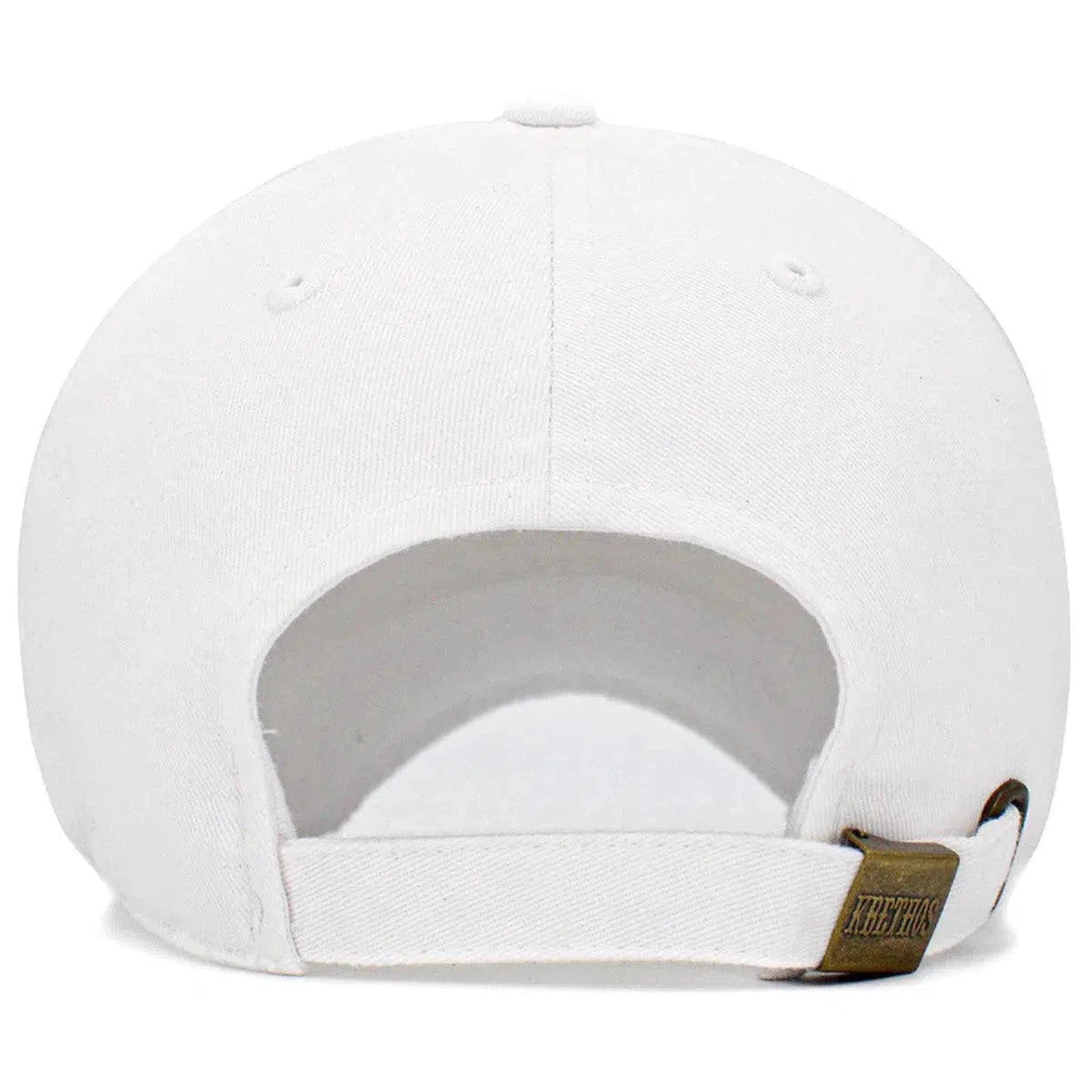 Pickleball Vintage Adjustable White Distressed Pickleball Dad Hat by KB Ethos