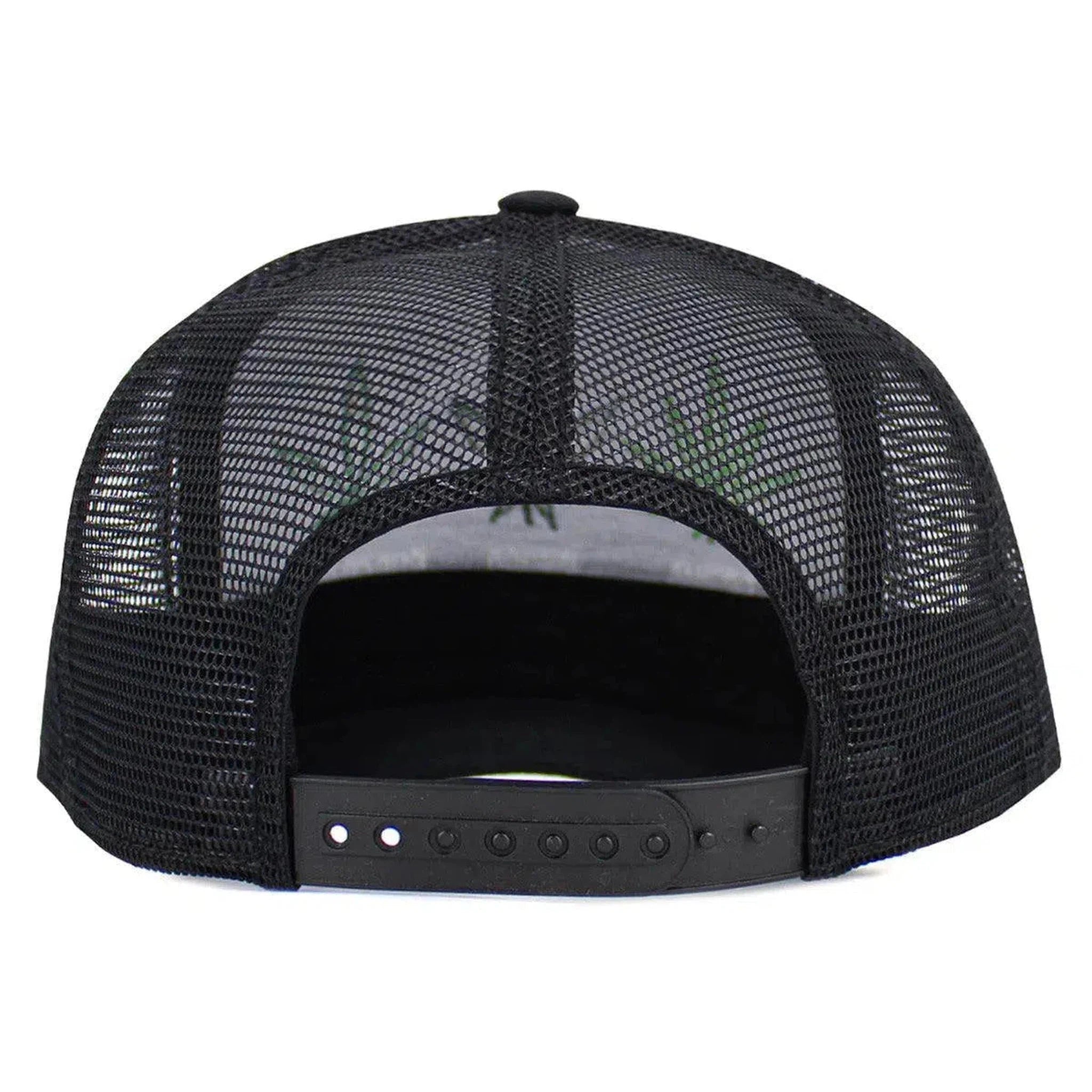 Mary Jane Strains Cap Sativa, Indica, 420, Pot, Weed, Black Snapback Hat by KB Ethos