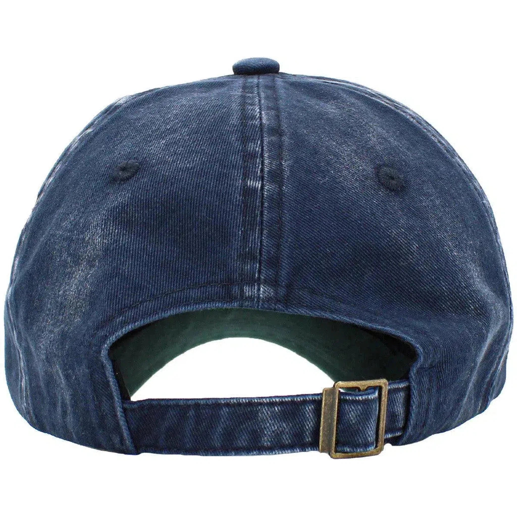 Eat Sleep Race Vintage Distressed Navy Blue Racing Cap Hat