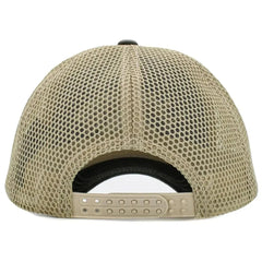 Lake Life Mesh Snapback Cap – KB Ethos Vintage Olive Drab & Khaki Hat