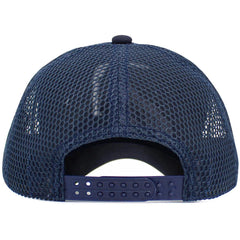 Fearless Spartan Helmet Molon Labe Navy Blue Trucker Style Hat by KB Ethos