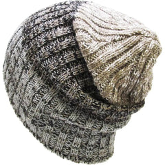 "KB Ethos Oversized Cable Knit Slouchy Beanie Winter Hat"