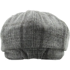 KB Ethos 8-Panel Newsboy Ascot Cap – Peaky Blinders Wool Blend Hat