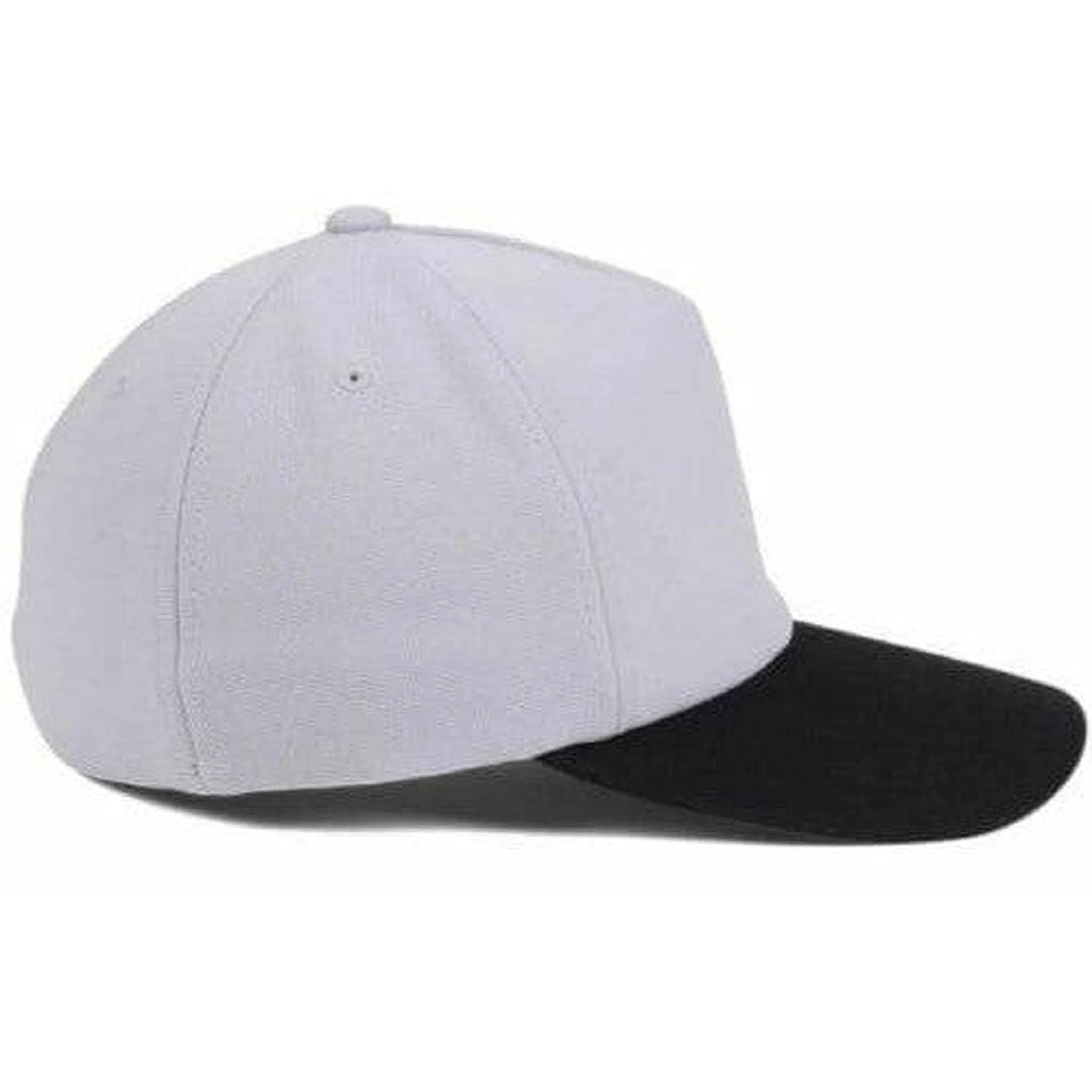 Kangol Cut Out Logo Baseball Style Stretch Fit Logo Gray Cap