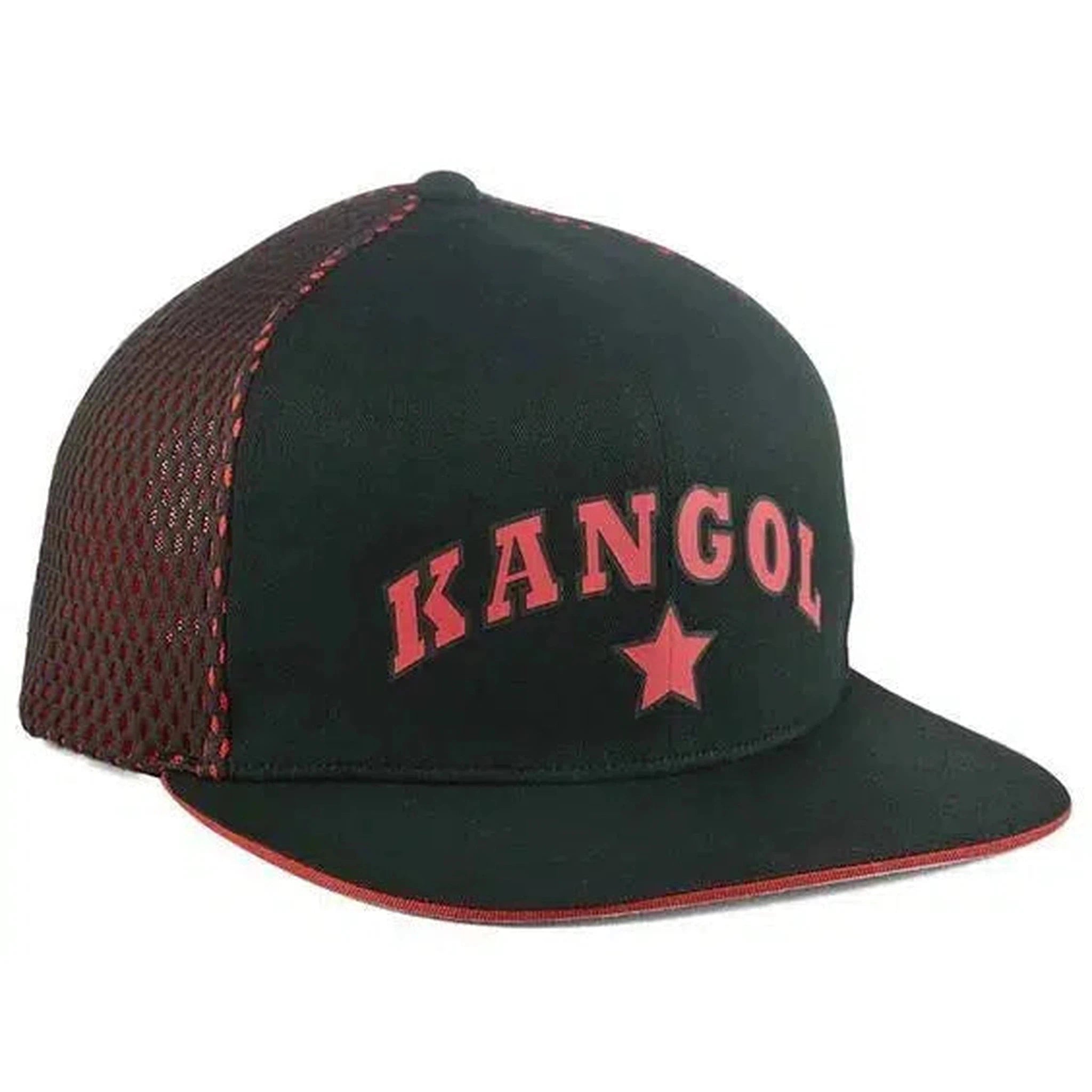 Kangol Star Links Red & Black Adjustable Strapback Hat