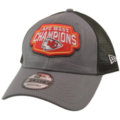 Kansas City Chiefs New Era 9FORTY NFC North Champions 2 Tone Gray NFL Hat