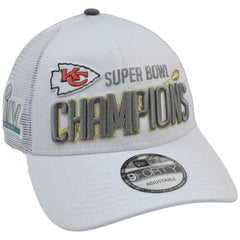 Kansas City Chiefs New Era 9FORTY NFL Super Bowl LIV Champions Trucker Hat