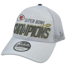 Kansas City Chiefs New Era 9FORTY NFL Super Bowl LIV Champions Trucker Hat