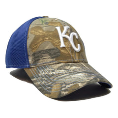 Kansas City Royals New Era Neo 39THIRTY Realtree Camo Flex MLB Baseball Hat