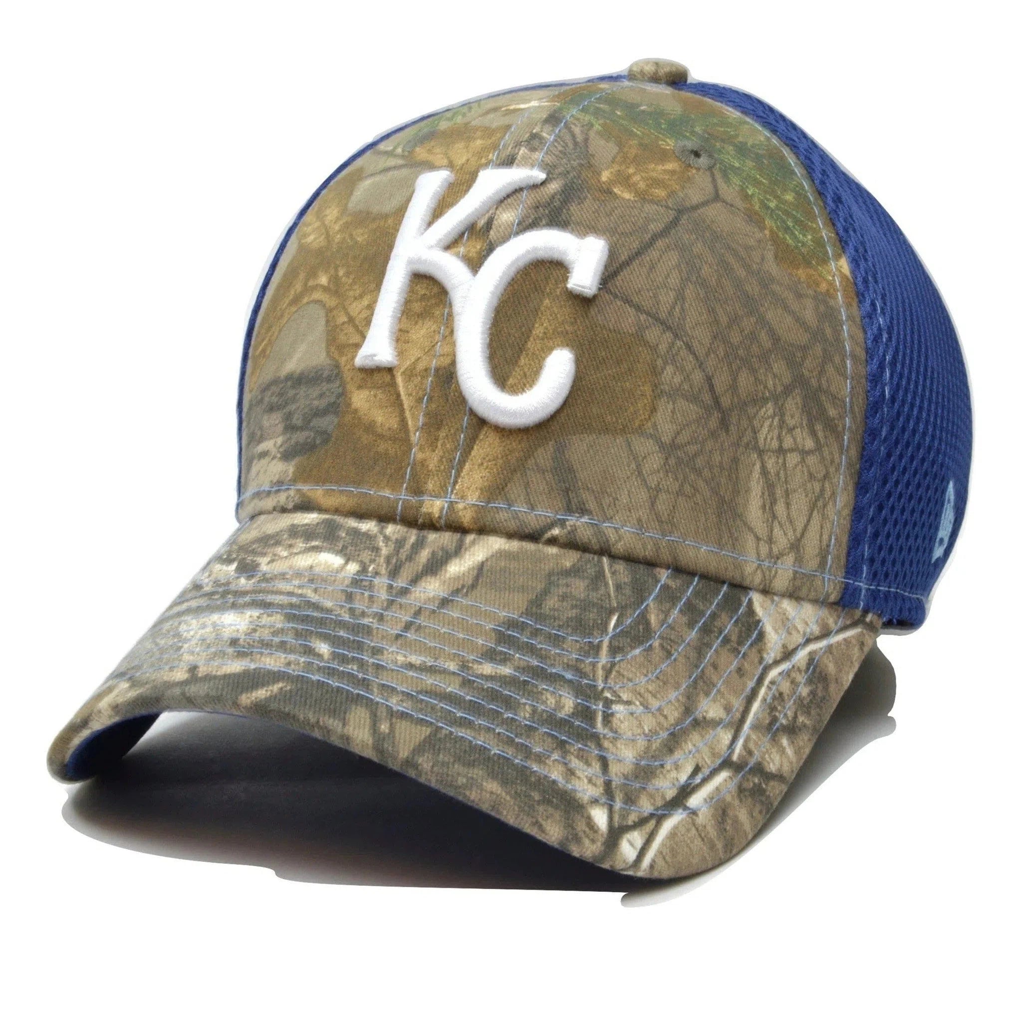 Kansas City Royals New Era Neo 39THIRTY Realtree Camo Flex MLB Baseball Hat