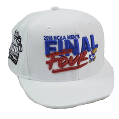 Kansas Jayhawks Adidas NCAA 2018 Final Four Basketball Snapback Flat Bill Hat