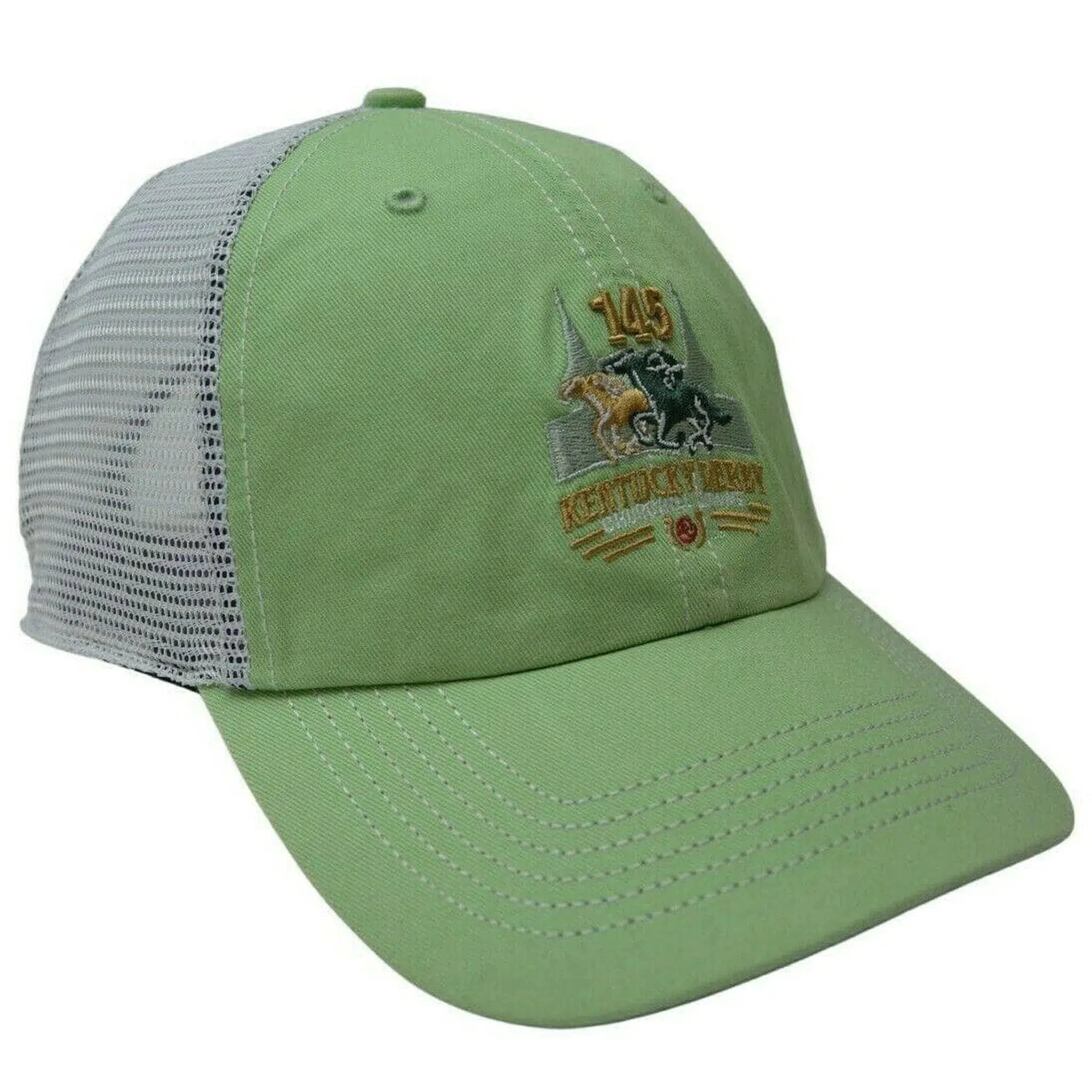 Kentucky Derby Churchill Downs Lime & White 2 Tone '47 Trawler Clean Up Hat