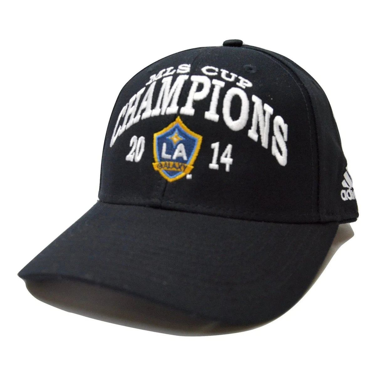 LA Galaxy Adidas Adjustable 2014 MLS Cup Champions Soccer Cap