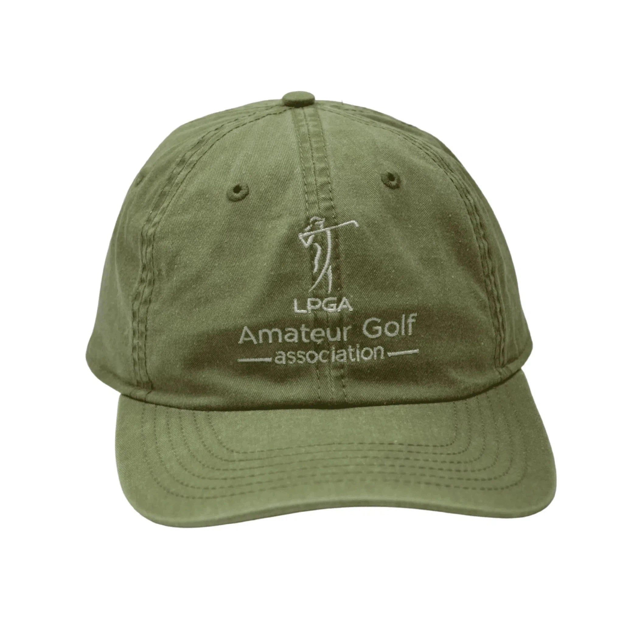 LPGA Amateur Golf Association The Newport Green Adjustable Cotton Hat