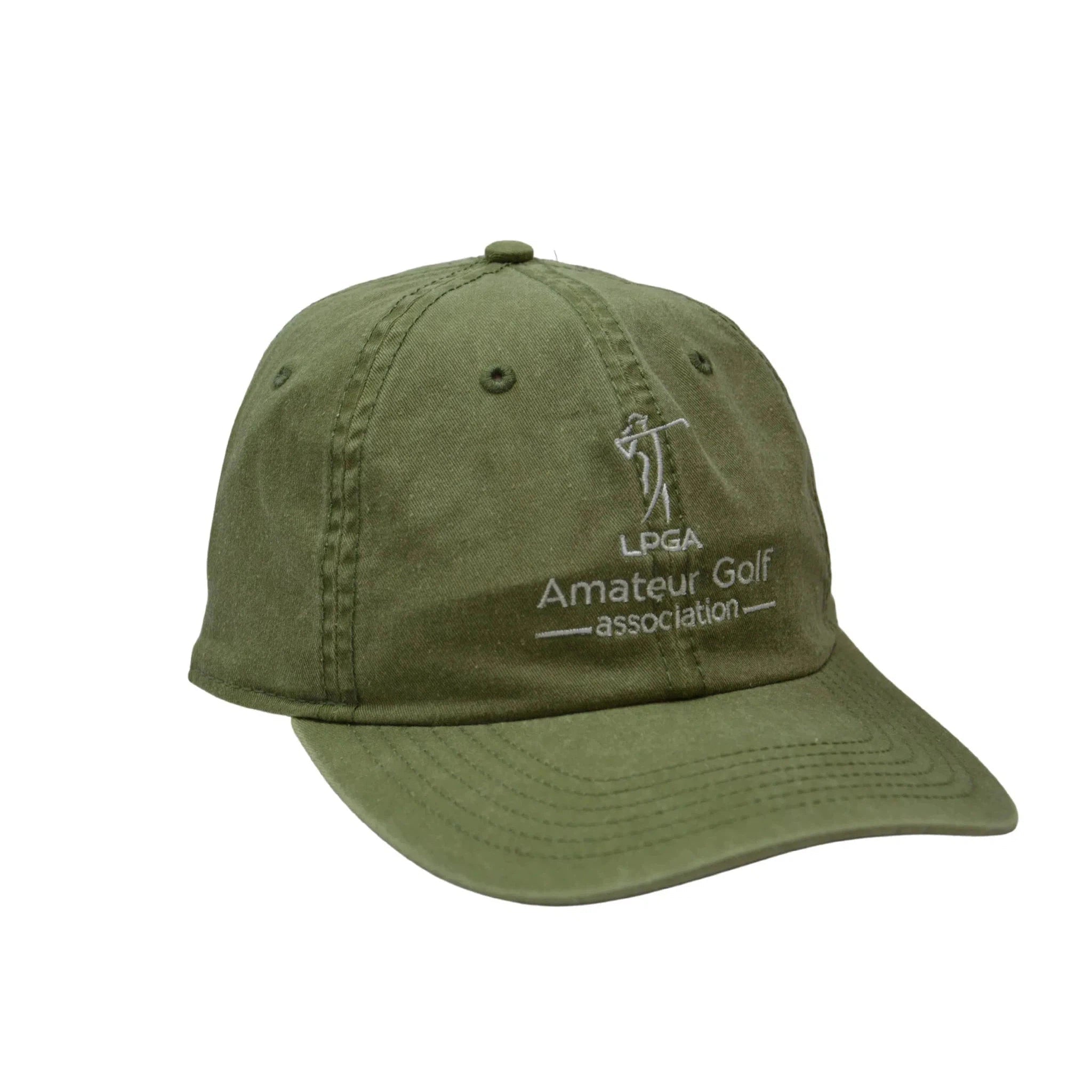 LPGA Amateur Golf Association The Newport Green Adjustable Cotton Hat