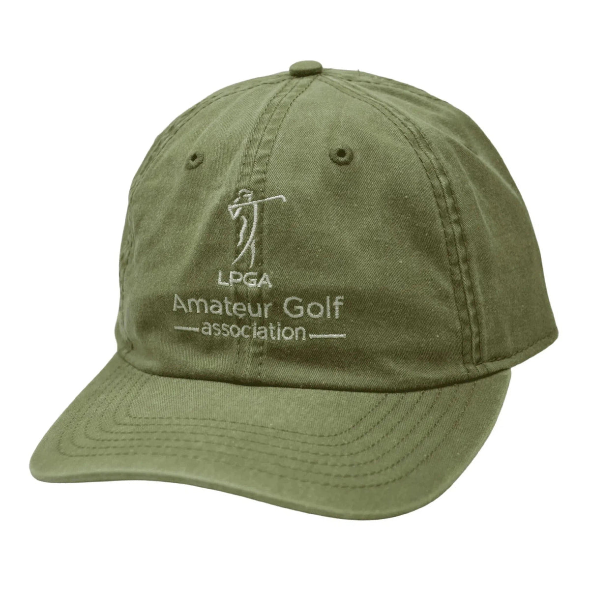 LPGA Amateur Golf Association The Newport Green Adjustable Cotton Hat