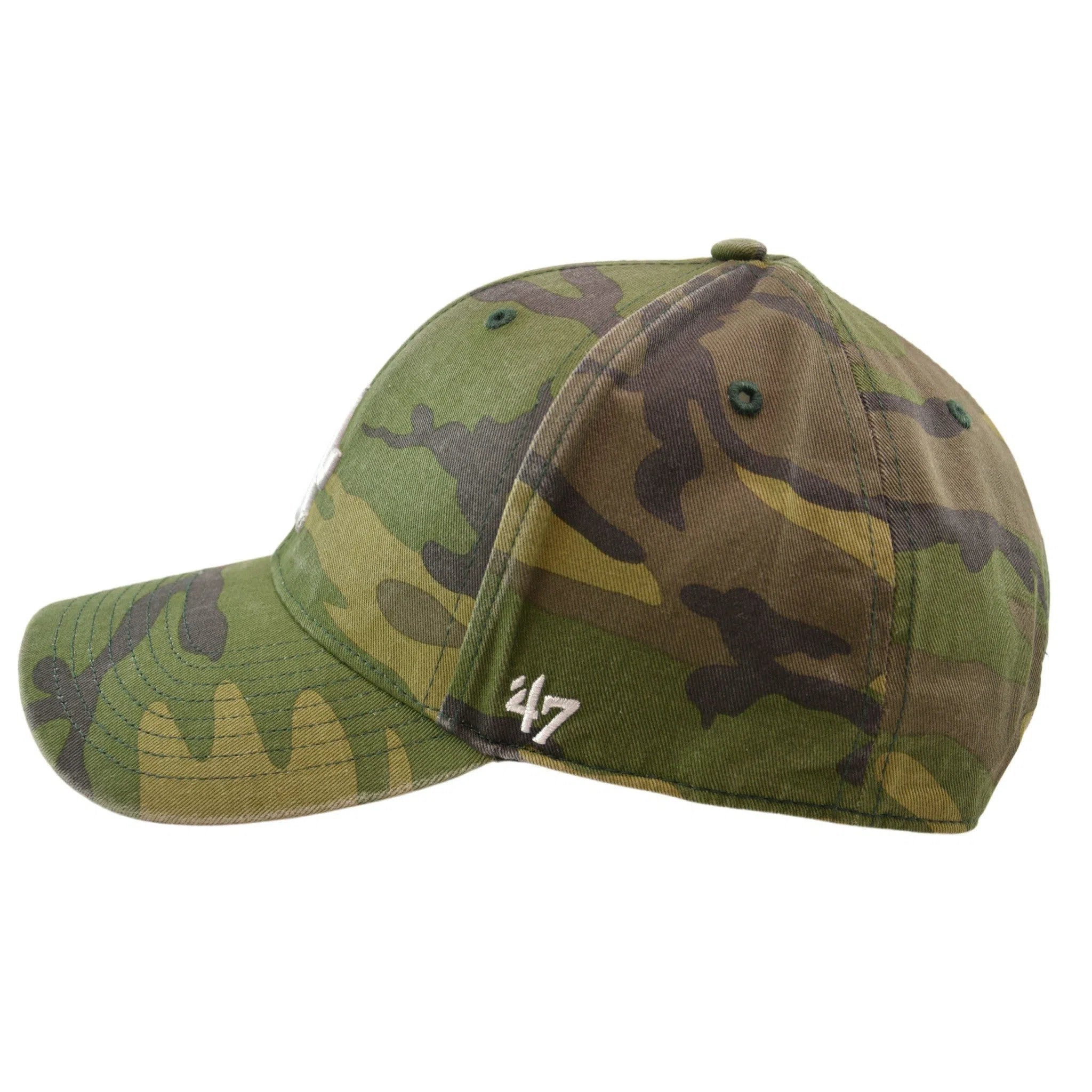 Los Angeles Dodgers MLB Woodland Camouflage Clean Up Adjustable Baseball Hat