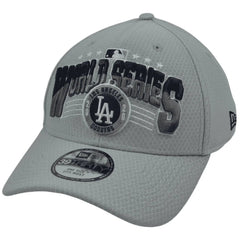 Los Angeles Dodgers New Era 39THIRTY Light Gray World Series Champs MLB Baseball Hat