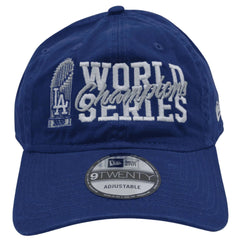 Los Angeles Dodgers New Era 9TWENTY Blue World Series Champs MLB Baseball Hat