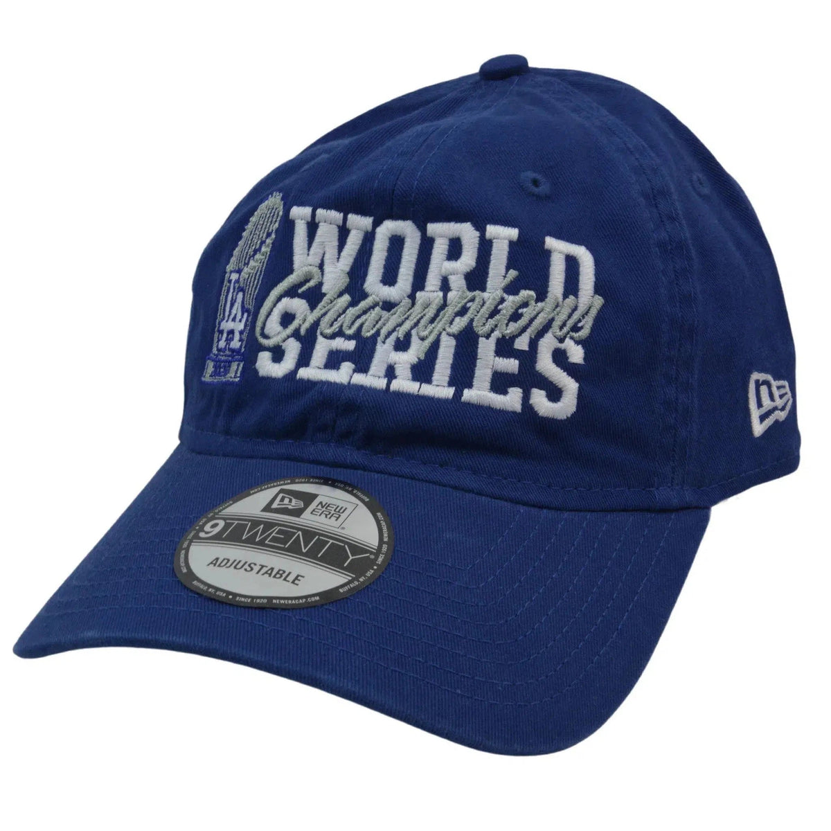 Los Angeles Dodgers New Era 9TWENTY Blue World Series Champs MLB Baseball Hat