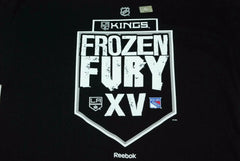 Los Angeles Kings Reebok Frozen Fury XV NHL Hockey T-Shirt - Size XL