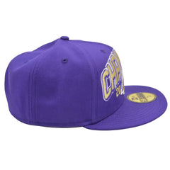 Los Angeles Lakers 59FIFTY Fitted NBA Champions Purple Basketball Hat