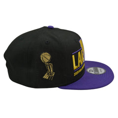 Los Angeles Lakers NBA Champions 9FIFTY 2Tone Statehood Snapback Hat