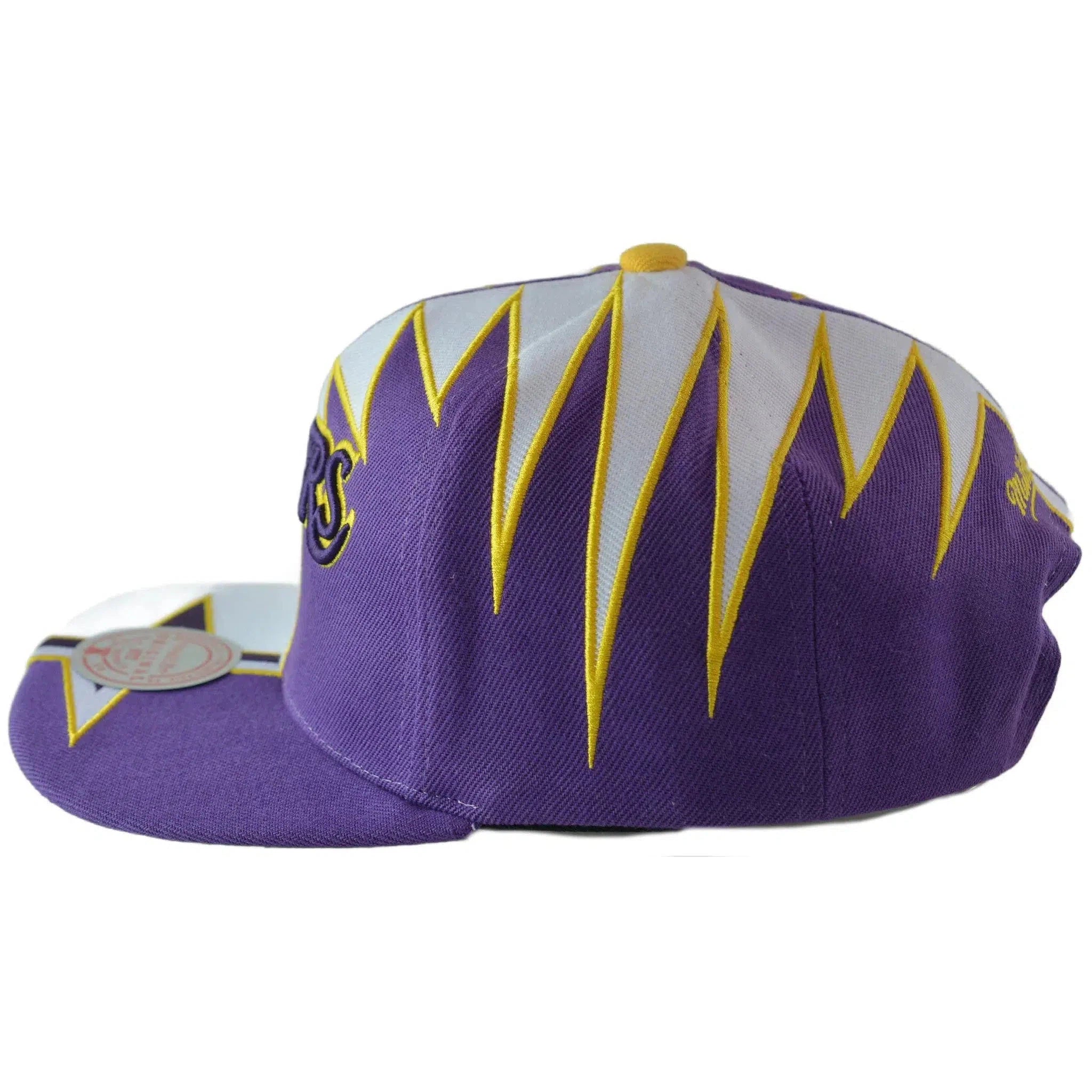 Los Angeles Lakers NBA Shockwave Men's Snapback Hat by Mitchell & Ness