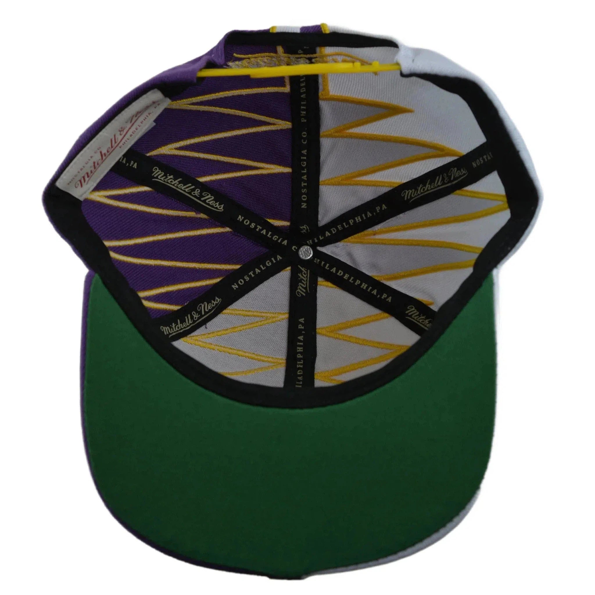 Los Angeles Lakers NBA Shockwave Men's Snapback Hat by Mitchell & Ness