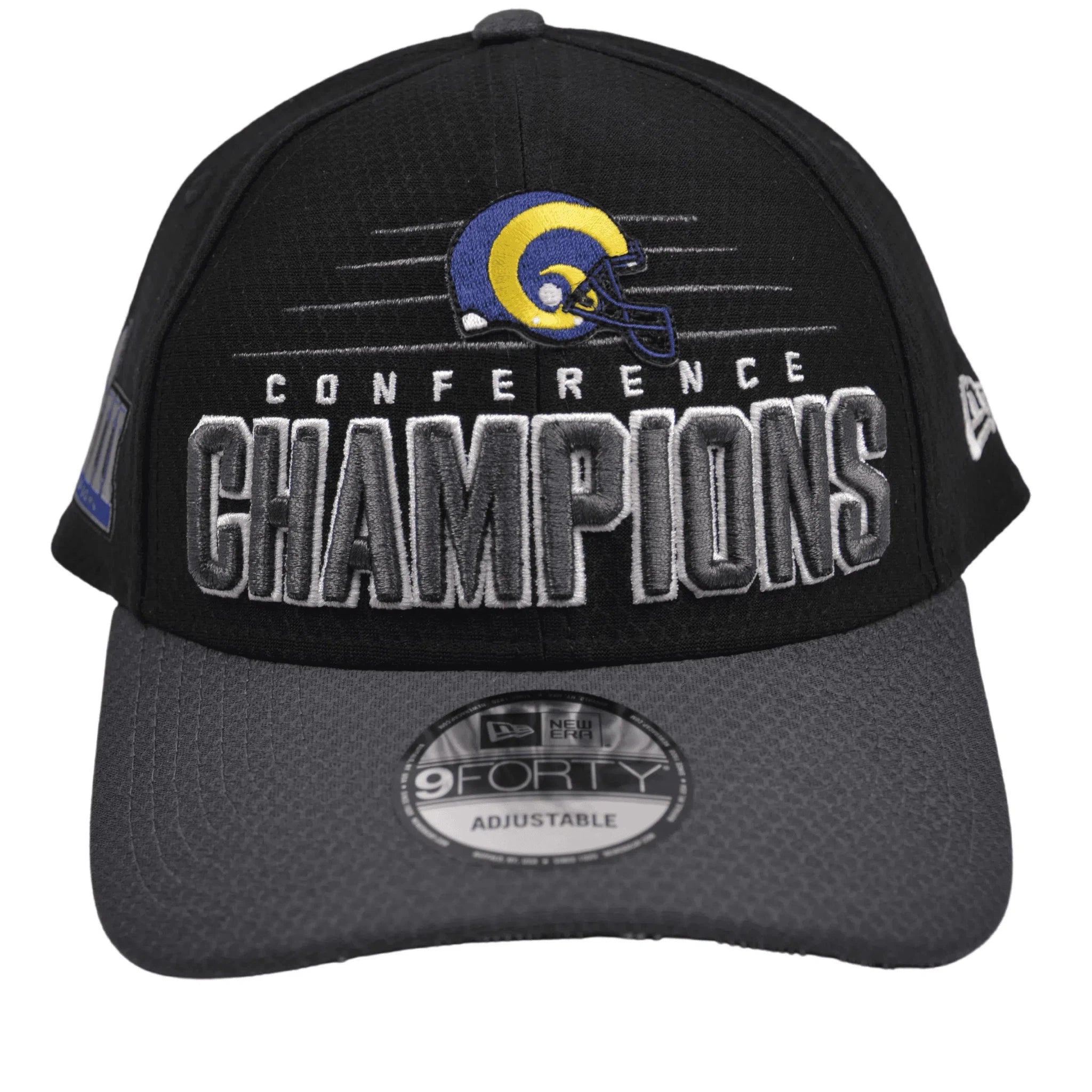 Los Angeles Rams 9FORTY Super Bowl LIII Conference Champions Officially Licensed NFL Adjustable Hat