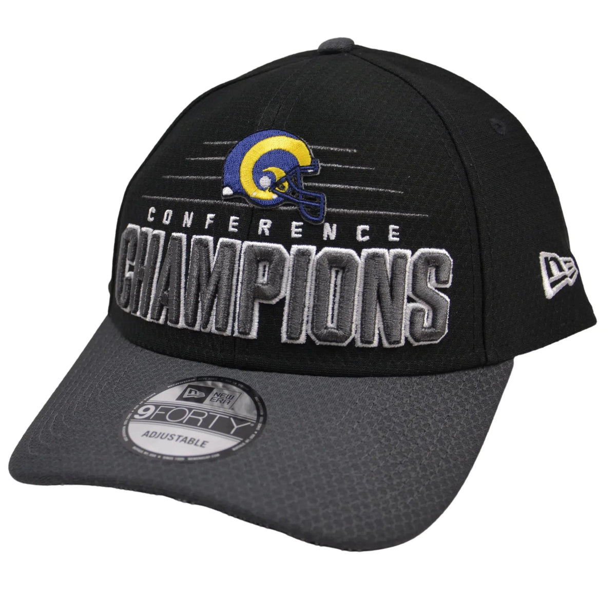 Los Angeles Rams 9FORTY Super Bowl LIII Conference Champions Officially Licensed NFL Adjustable Hat