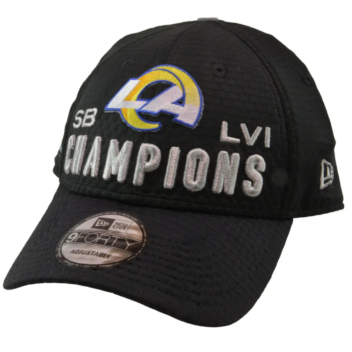 Los Angeles Rams New Era 9FORTY Super Bowl LVI Champions Adjustable NFL Hat