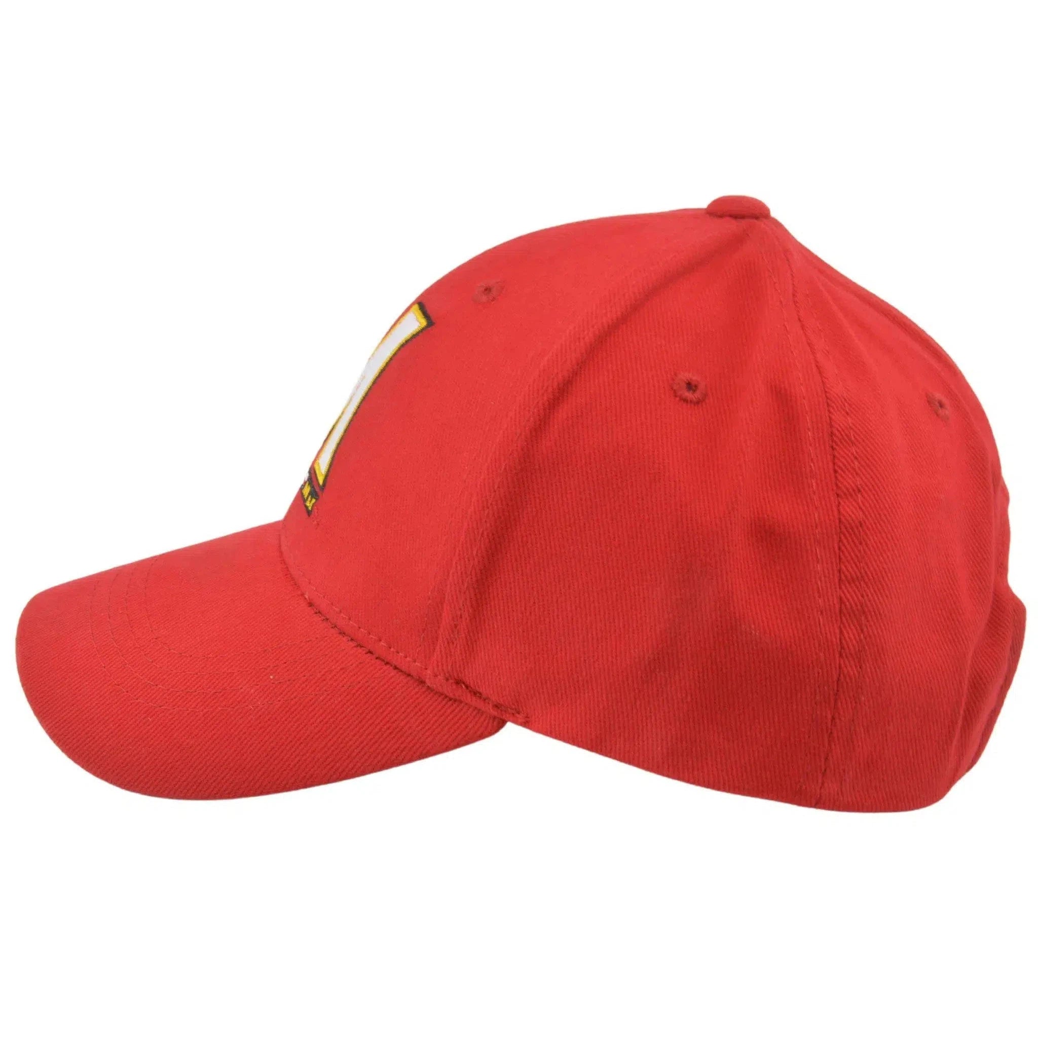 Maryland Terrapins NCAA Red Team Logo Adjustable Hat by Captivating Headwear