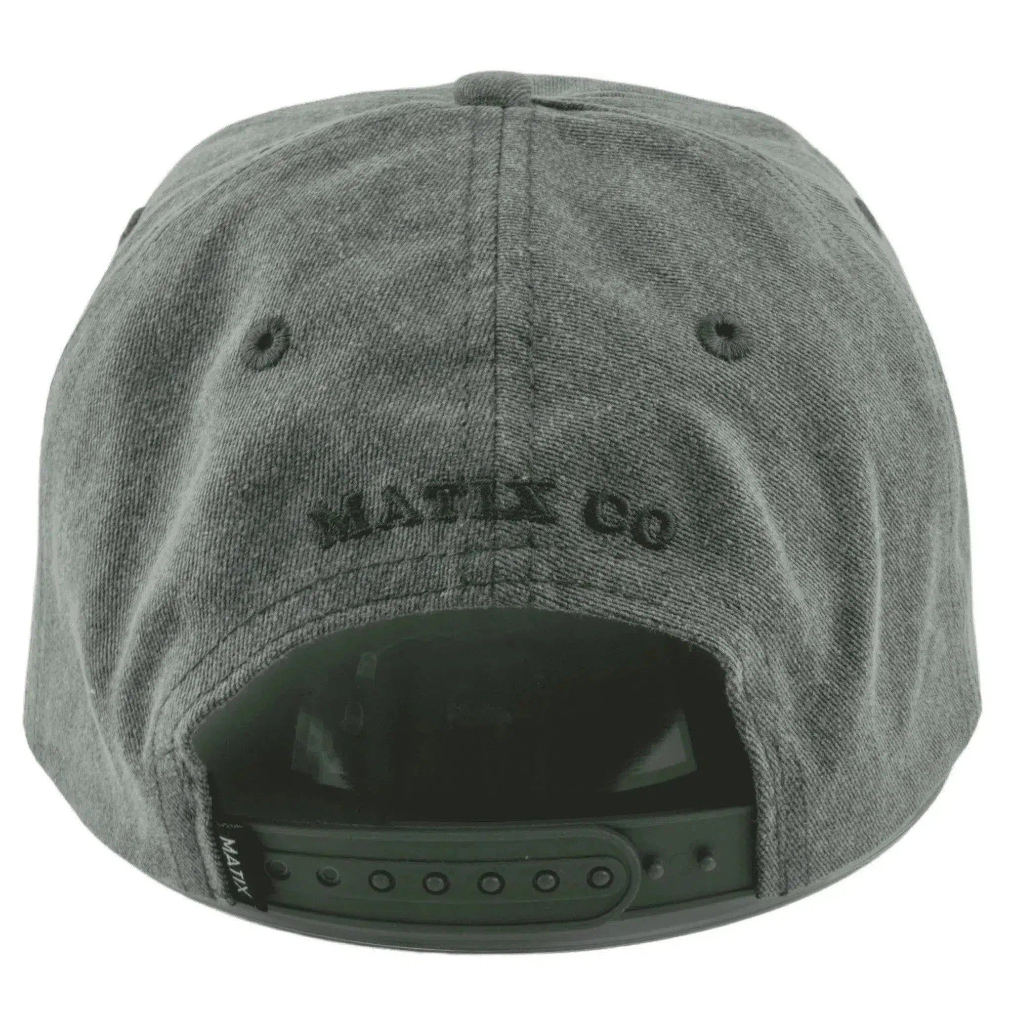 Matix Throwback Mountain Dew Charcoal & Green Flat Bill Hat