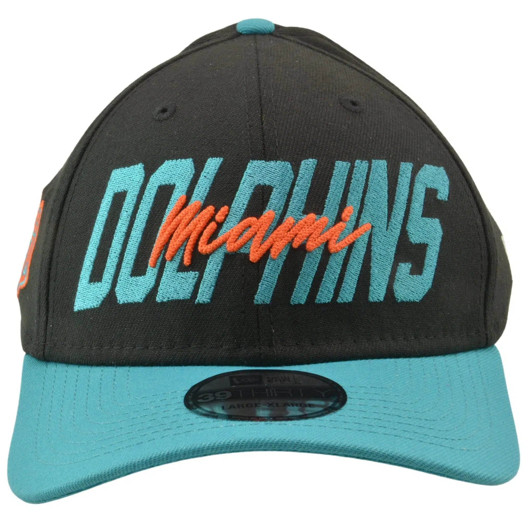 Miami Dolphins New Era NFL Draft 22 Official 39THIRTY Flex Hat