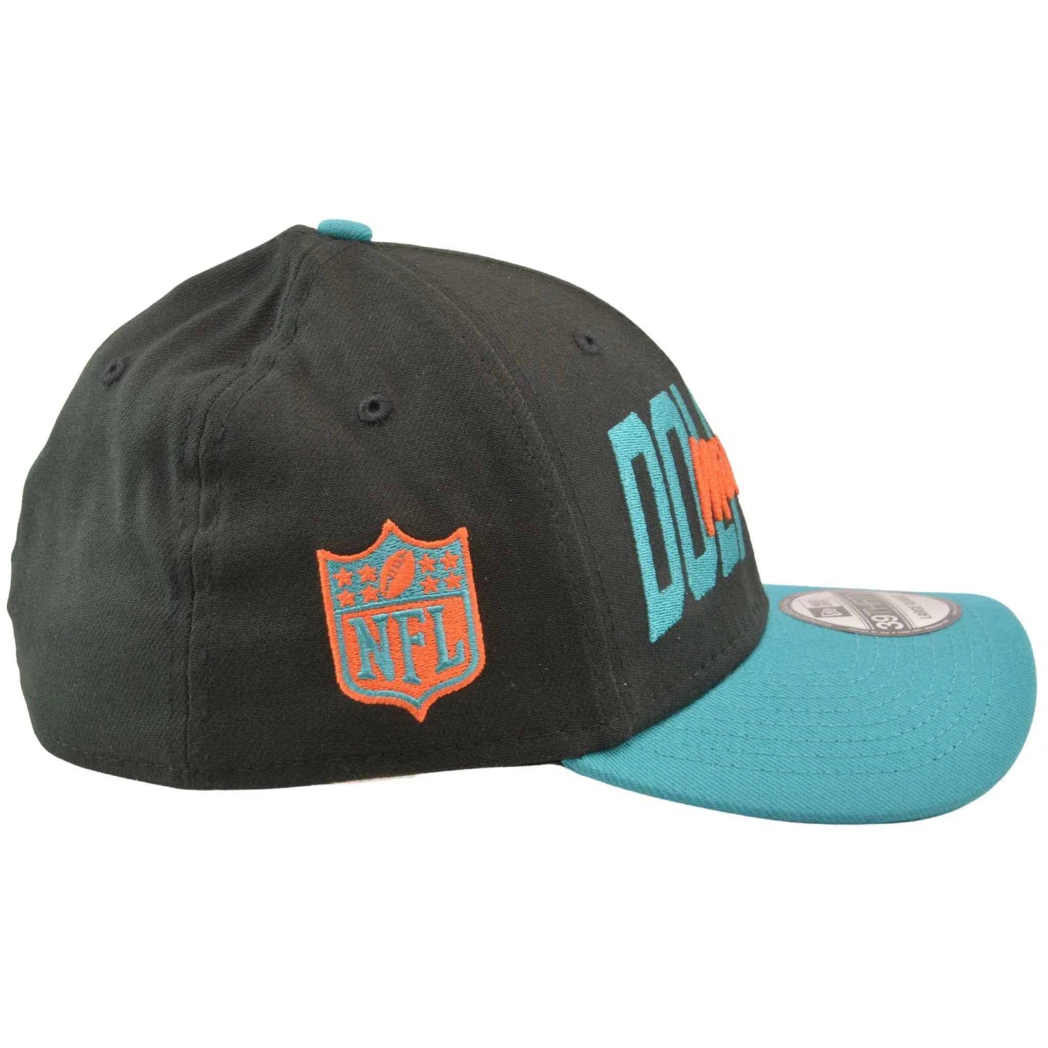 Miami Dolphins New Era NFL Draft 22 Official 39THIRTY Flex Hat