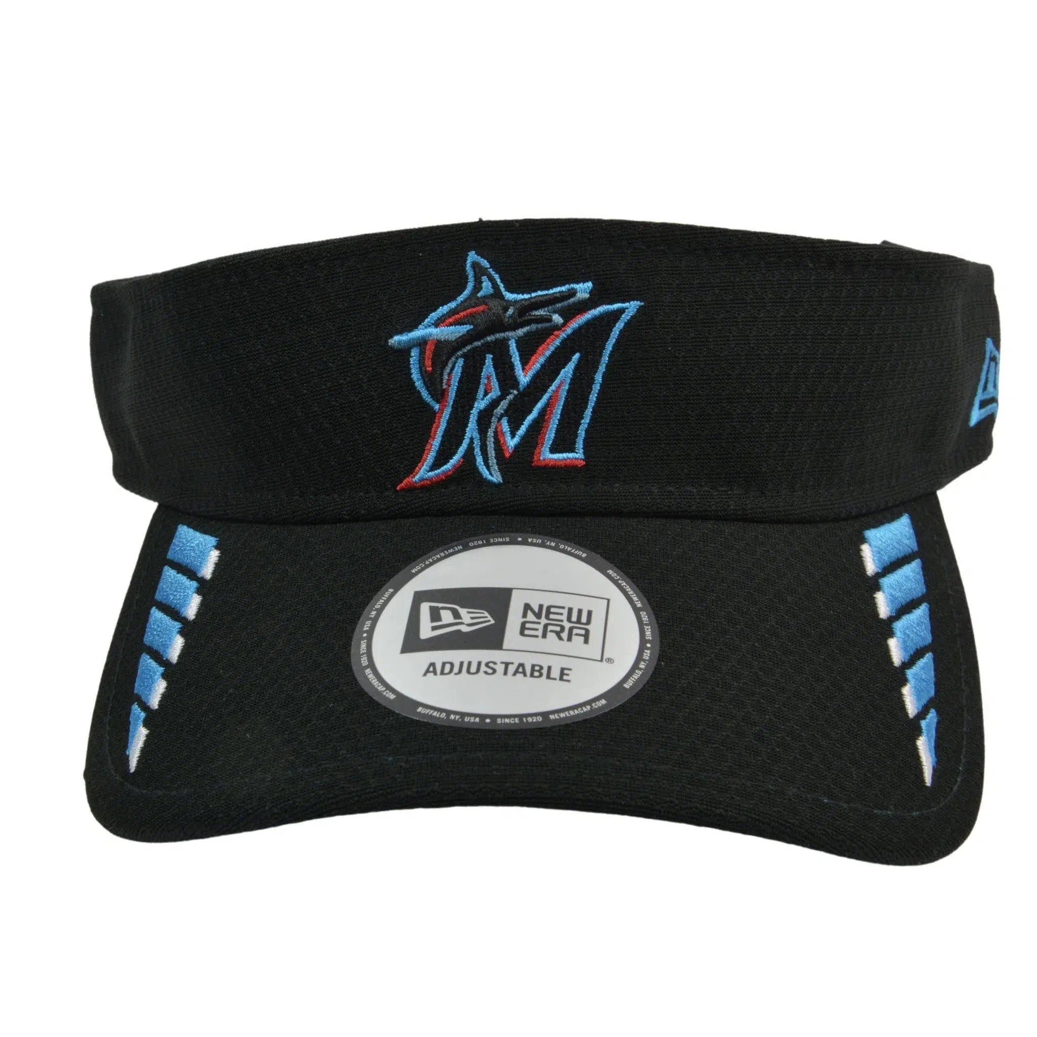 Miami Marlins NE MLB Baseball Speed Visor Adjustable Sun Visor