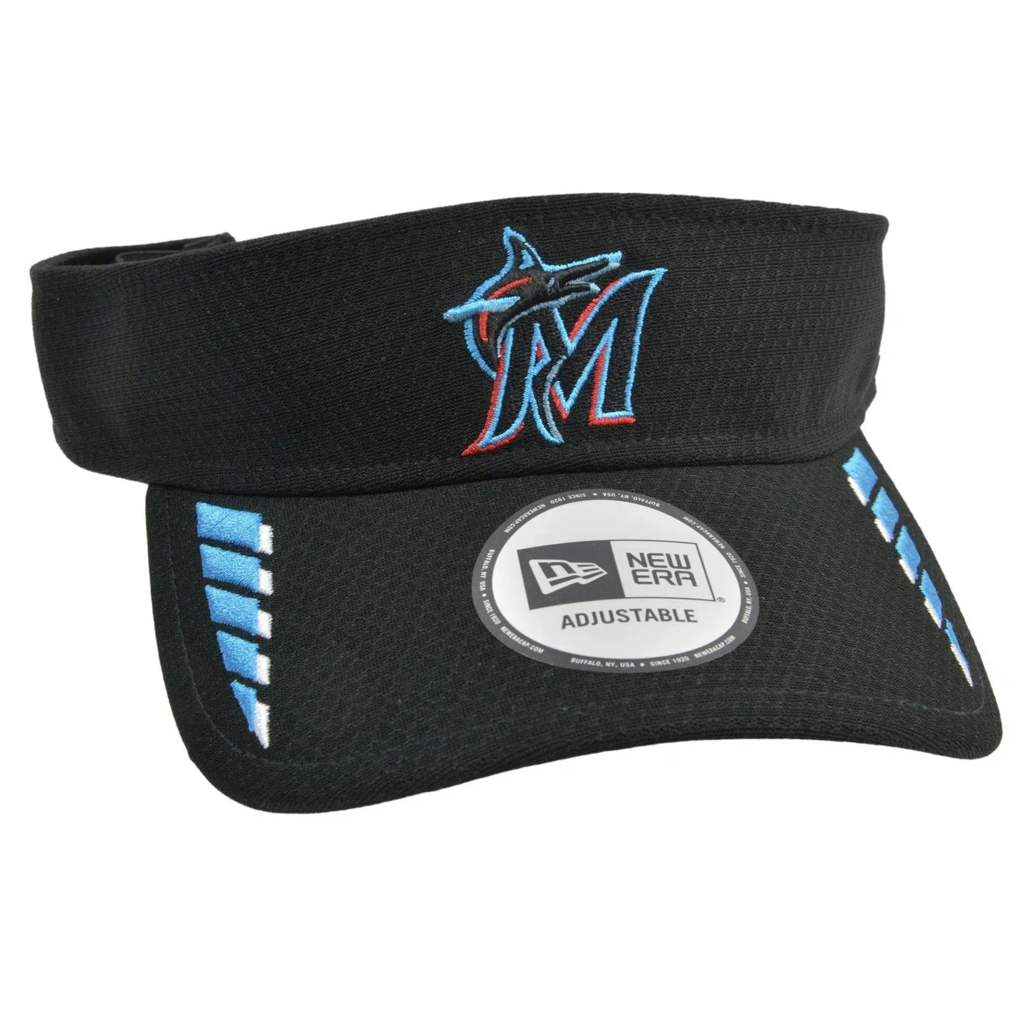 Miami Marlins NE MLB Baseball Speed Visor Adjustable Sun Visor