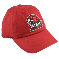 Miami RedHawks NCAA Collegiate Red Relaxed Fit Hat Adjustable Cap