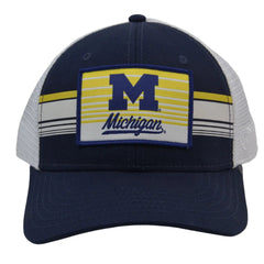 Michigan Wolverines TOW NCAA Striped Adjustable Meshback Snapback Trucker Hat